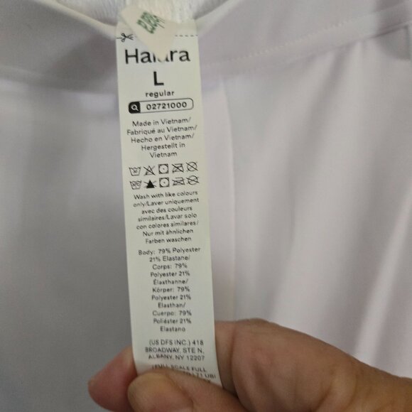 Halara NWT High Waisted Pocket Straight Leg Work Pant Size L - Picture 8 of 9